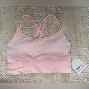 Lululemon Energy Longline Bra - Light Pink